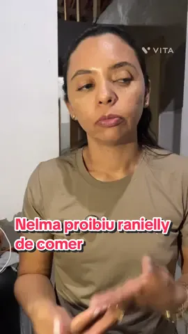 Nelma proibiu ranielly de comer 