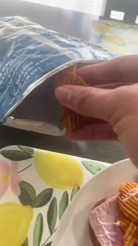 Do you guys ever just do this too? I don't think I'm in the right circle of friends if people don't just enjoy the crunch of chips inside a sandwich. /j #fyp #vtuber #food