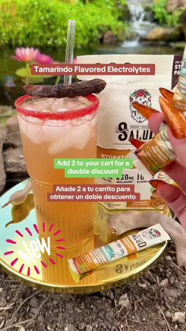 Tamarindo flavored electrolytes . Limited time sale add 2 and get free shipping!  . . *FINAL PRICE / SHIPPING / COUPONS/ DISCOUNTS may differ based on your TikTok account, available coupons, and current promotions. Always refer to product listing for up-to-date offers.