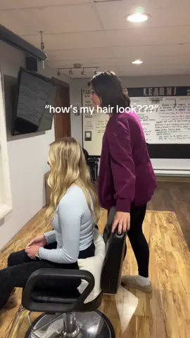 good hair? good day 😛😛😛@harlee kirkham @kimi.xoxo #hairstylist #cosmetology #fyp #onelastbreath 