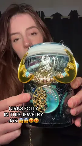 I LOVE KIRKS FOLLY 😍 regardless if it’s real or fake hehe. the seller did reach out to me to let me know she wasn’t aware the piece i got was a fake and did refund my order in full (which she DID NOT have to do 😭) pls go show her some love! #mysteryjewelryjar #jewelry #jewelryjar #jewelrygirl #mysteryjewelry 