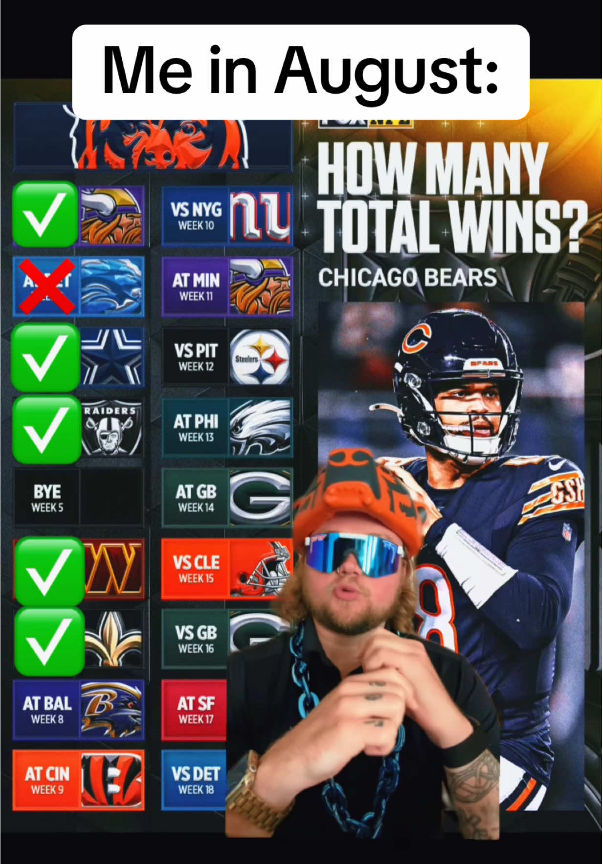 I think the Bears have a chance…espcially if Lamar is still banged up #bears #ravens #lamarjackson #football #calebwilliams 