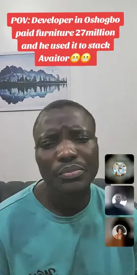 #tiktoklive #livehighlights POV: Developer in Oshogbo paid furniture 27million and he used it to stack Avaitor😬😬