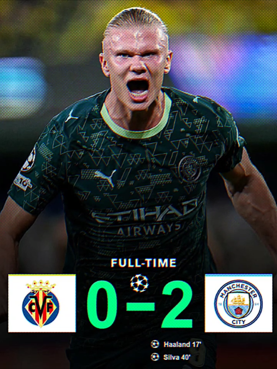 Villarreal 0-2 Mancity #CapCut #football #villarreal #mancity #fpy 