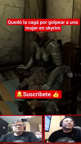 a combos en el bar  con una mujer #skyrim #patriarcado #humor #juegosretro #gamer