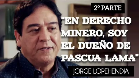 JORGE LOPEHENDIA. ( PARTE 2) RECIBE LLAMADA DE MICHELLE BACHELET. El origen del conflicto Recordemos que este conflicto data desde el año 2001 cuando el empresario Jorge Lopehandía, en sociedad con Mountain Star Gold INC. reclamó ser el dueño legítimo del terreno donde se encuentra ubicado el proyecto de la empresa Barrick Gold, por lo mismo, denuncian la extracción ilegal de metales preciosos por parte de la transnacional canadiense.