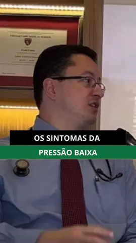 Veja os sintomas da pressão baixa #pressao #saude #medicina 