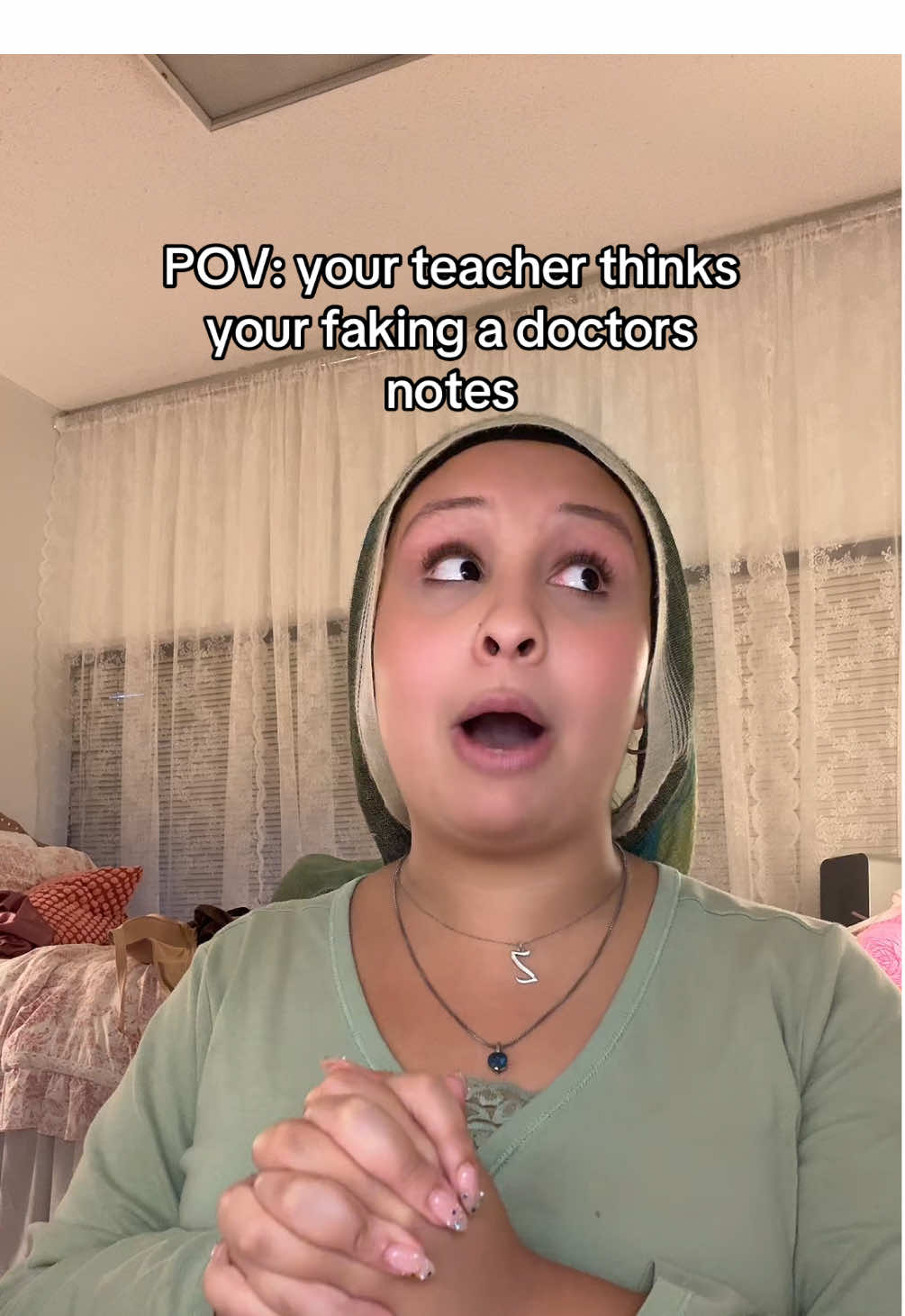POV: your teacher thinks your faking a doctors notes #pov #teacherpov #504planpov #schoolpov #peachyyy_zpov #disabled #disability #skit #commedy 