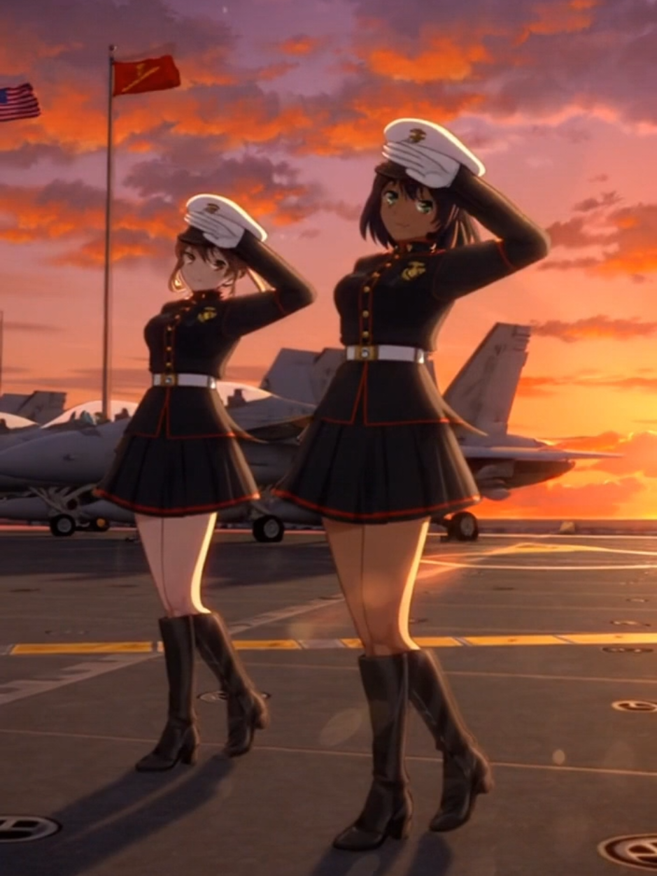 Join the US Marine Corps #milcore #anime #miltok #military 