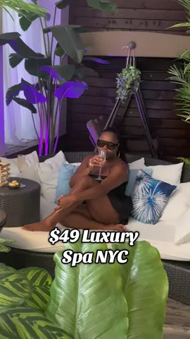 Treat yourself to this lux experience for only $49 #thingstodoinnyc #nycspa #luxuryforless 