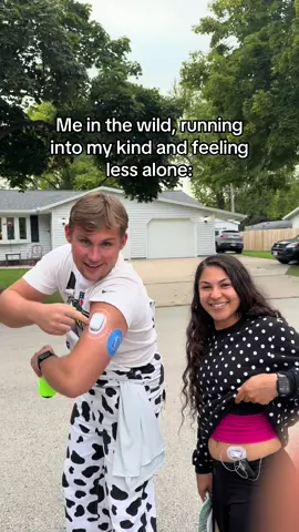 Love running into other diabetics! #diabetes #viral #foryou 