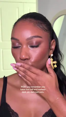 traditional makeup rules don’t work on everyone  #makeup #melaninmakeup #fypシ #makeupforblackwomen #fallmakeuplook 