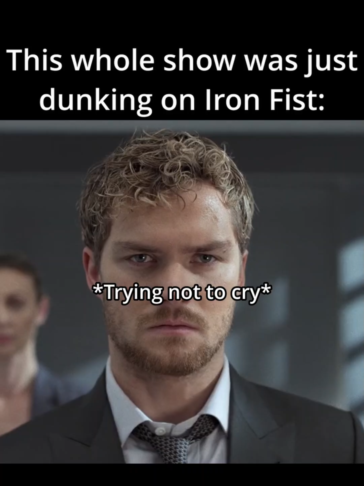 May be the biggest MCU fraud ngl #daredevil #daredevilbornagain #ironfist #dannyrand #lukecage #defenders #dunking #mid #real #reletable #fyp #foryoupage #meme #mattmurdock #fraud