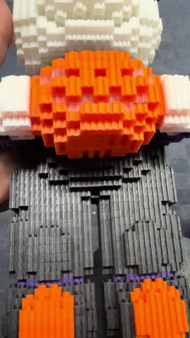 Absolutely awesome Halloween themed building block set. This is very well-made and will last forever. You have three different ones to choose from. #Halloween #BuildingBlock.#TikTokDealsForYouDays #TikTokShopCreatorPicks #buynow 