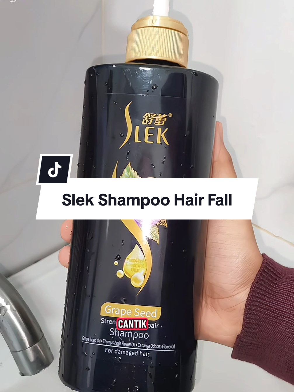 Lepas try shampoo SLEK Grape Seed ni rambut jadi lembut sangatttt😭 Buih halus je tapi cuci bersih, bau dia pun wangi & tahan lama! 🍇💆🏻‍♀️ @SLEK Malaysia  #shampoo #SLEK #SLEKGrapeSeed #slekmalaysia 
