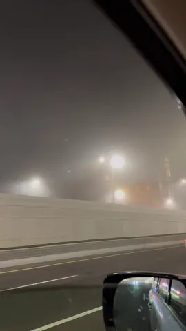 حايل مدينه الضباب ⛈️☃️ . #حايل #شتاء #ضباب #امطار 