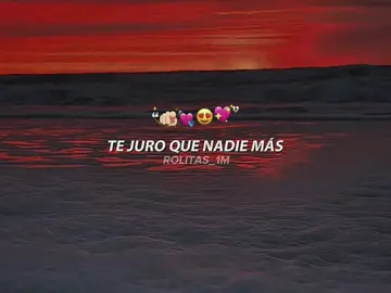 Te juro que nadie mas te amara como yo #rolitas #viral #paraelmundo #paradedicar 