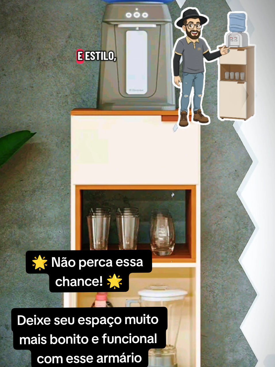 🌟 Não perca essa chance! 🌟 Deixe seu espaço muito mais bonito e funcional com esse armário suporte para bebedouro, ideal para qualquer ambiente da casa. 💧 Com design moderno, nicho e prateleira, ele é perfeito para manter tudo organizado com um toque de elegância. 💥 Disponível em todas as cores, mas restam poucas unidades! Aproveite agora essa oportunidade única antes que acabe — é um produto com ótimo custo-benefício! ⏰🔥 #CasaOrganizada #estiloepraticidade  #AproveiteAgora #OfertasLimitadas #EstiloEPraticidade