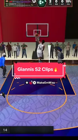 7 Foot Giannis X Wemby build 🔥 #nba2k #2kcommunity #2k26 #fyp #viral 