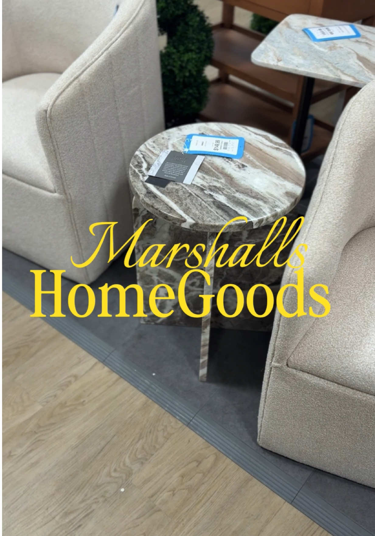 I saw these two side tables today, and when I say gorgeous, I mean gorgeous. And then this pink Prada book. Instantly I thought okay, when I get my walk in closet, this will be the perfect centerpiece. I absolutely love Marshall HomeGoods they never miss. @Marshalls  #homedecor #marshalls 