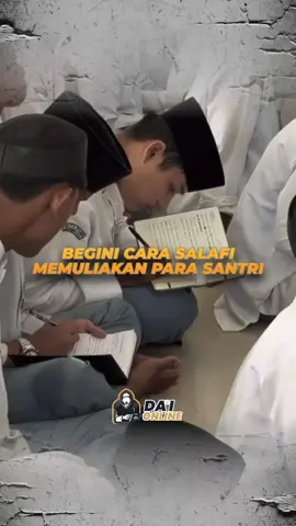 Begini cara salafi memuliakan santri #harisantrinasional #santri #pondokpesantren #salafi #Wahabi #manhajsalaf 