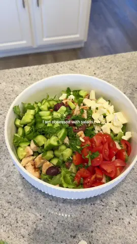 It’s a good and yummy obsession to have #salads #yum #mealideas 