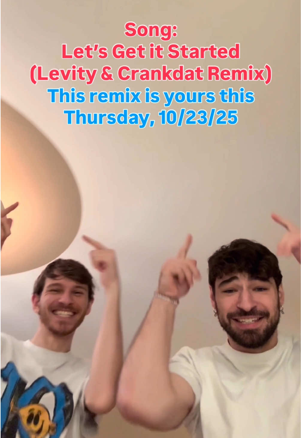 Let’s get it started (Levity x @CRANKDAT remix) is YOURS this Thursday, 10/23/25 :)  Sometime in the afternoon on 🔊☁️, be on the lookout 👀👀 #edm #bassmusic #electronicmusic 