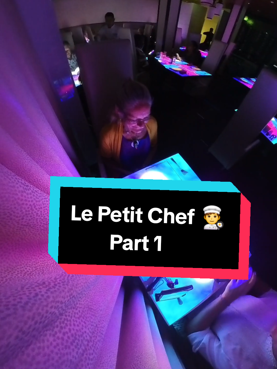 Le Petit Chef Part 1 on Celebrity Reflection #seanoftheseas #seanonland #lepetitchef  #celebritycruises 