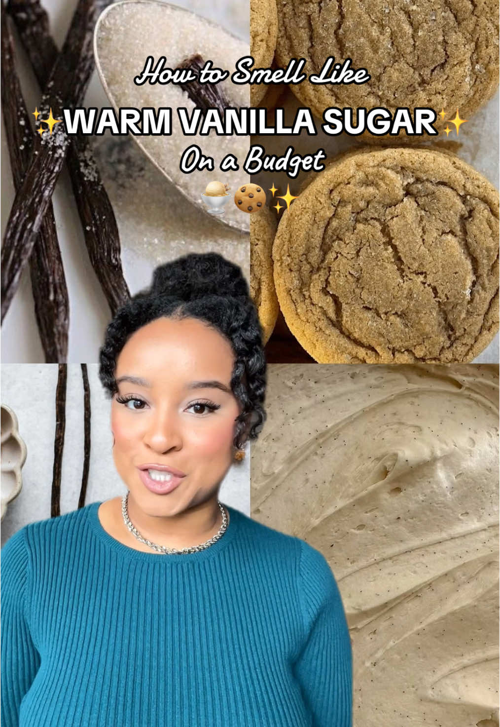 how to smell like warm vanilla sugar 🍨 as a vanilla girlie this is everything 🍪 Emi Jay Aura Hair & Body Mist ✨ @Emi Jay  Top Spun Sugar, Sweet Vanilla, Bergamot Zest Middle Shea Butter, Waterlily, Yellow Daffodil Bottom Tonka Bean, Amber Mist, Delicate Musk #vanillagirl #vanillaperfume #hairperfume #bodymists #vanillabodymist 