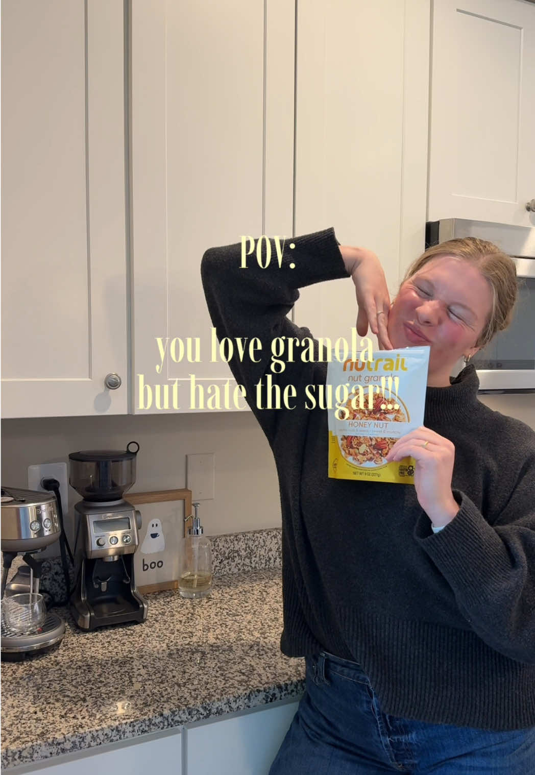 @NuTrail granola is something I constantly rebuy in my household! If you are on a health journey this stuff is AMAZING for helping you meet your goals 🤩 #nutrailgranola #healthylifestyle #wellnessfinds #becomingher #wellnesslifestyle 