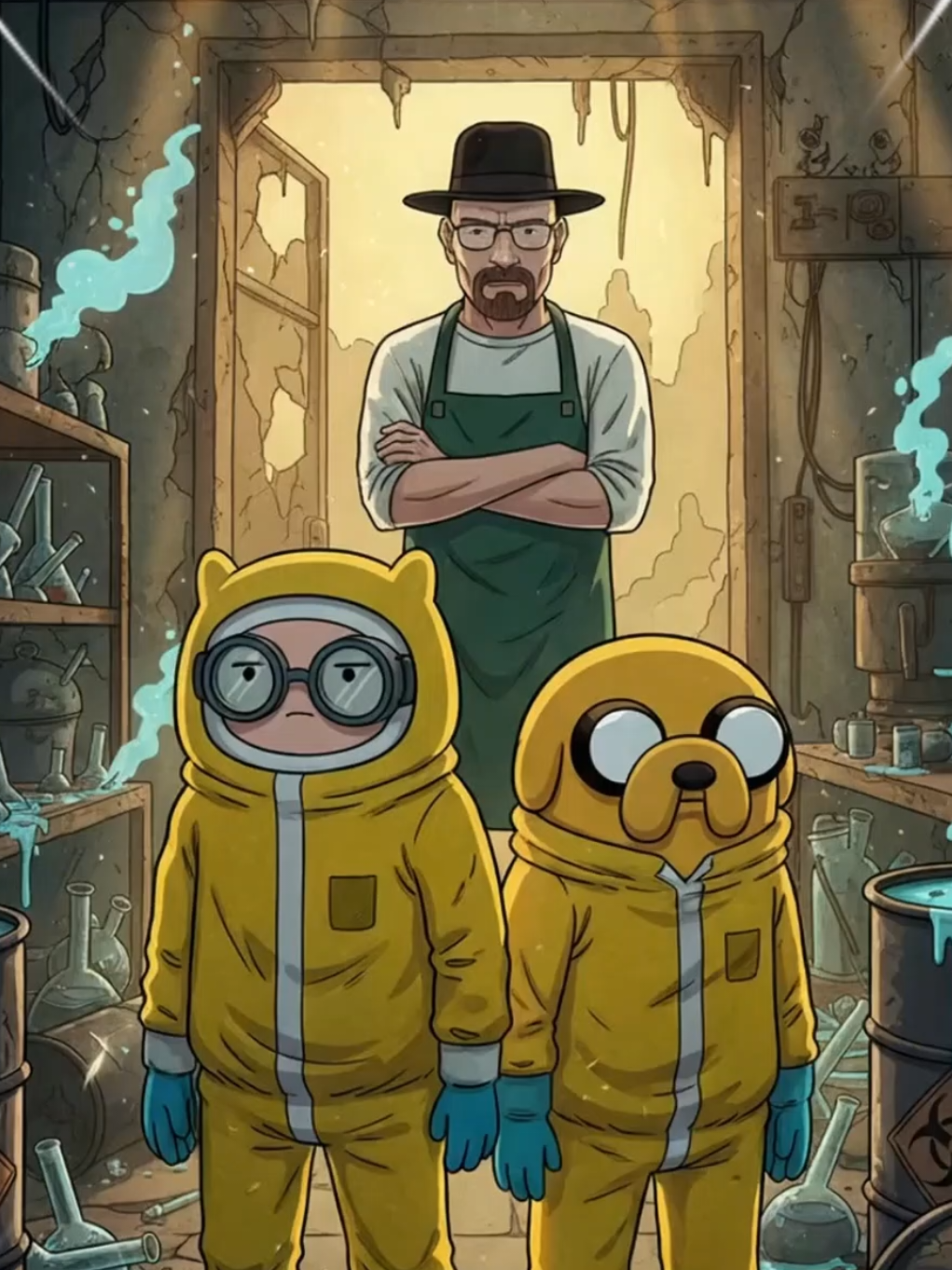 Como reinventar el diamantes de BREAKING BAD si el mundo se ha acabado  - el apocalipsis - JakeAtomico #apocalypse #ciencia #postapocalyptic #mexico #estadosunidos🇺🇸 