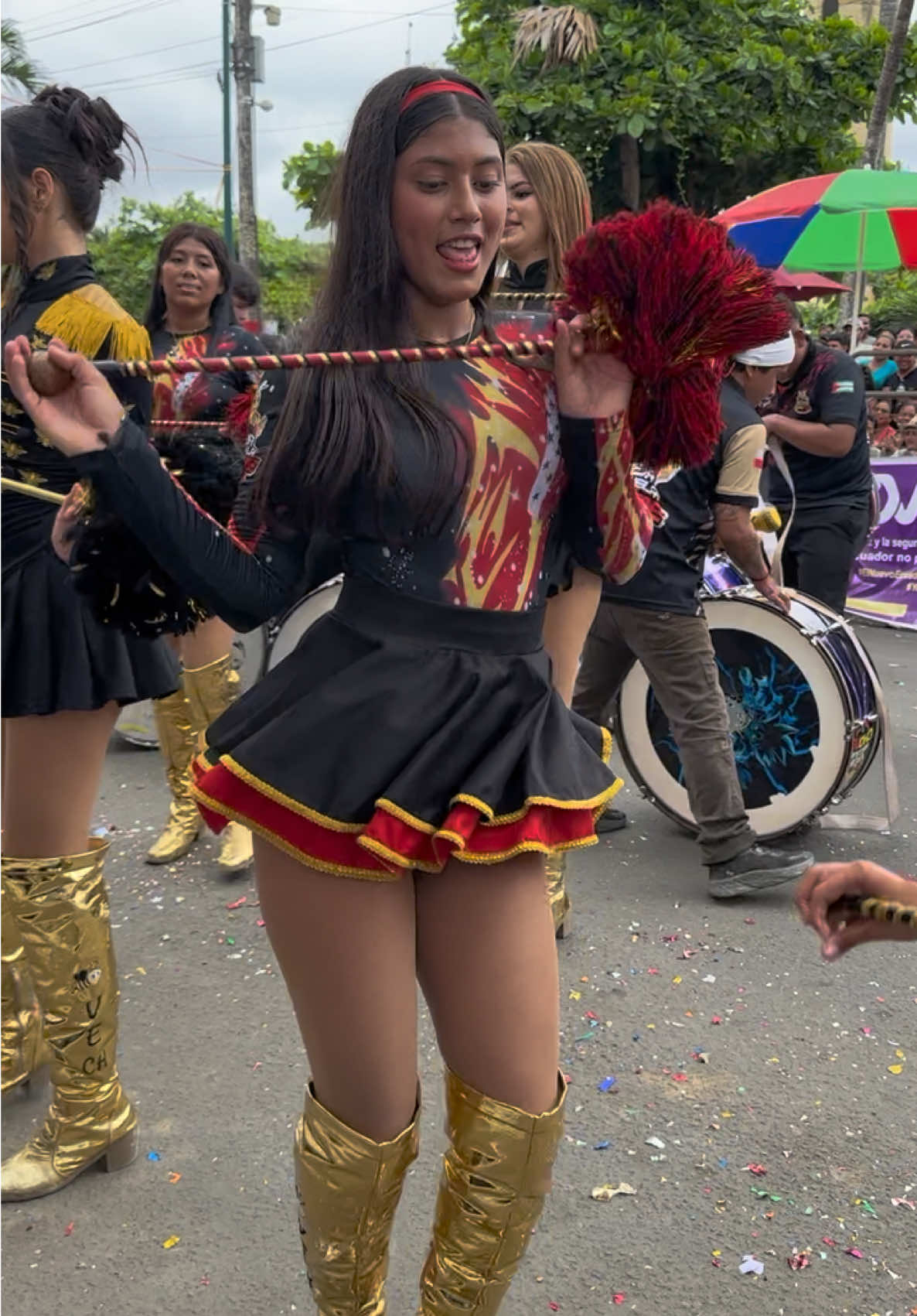 Belleza de Bastonera ❇️❤️  #bastoneras  #choneralinda❤💕💕😍 