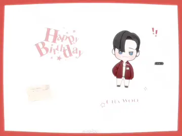xinh nhật của yêu dấu🥳 || id+code: krl.chlejd #chawoomin #차우민 #김은민 #kimeunmin #fyp 