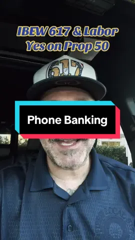 IBEW for Yes on 50. #ibew #electrician #sanmateo #yeson50 #california 