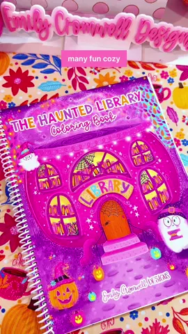 Replying to @elixirandquill A huge thank you to everyone that’s been ordering my coloring book!! Yall are the best 🥰 I promise to draw more very soon! 🩷  #coloringbook #halloweencoloring #coloringbookforadults #BookTok #SmallBusiness 