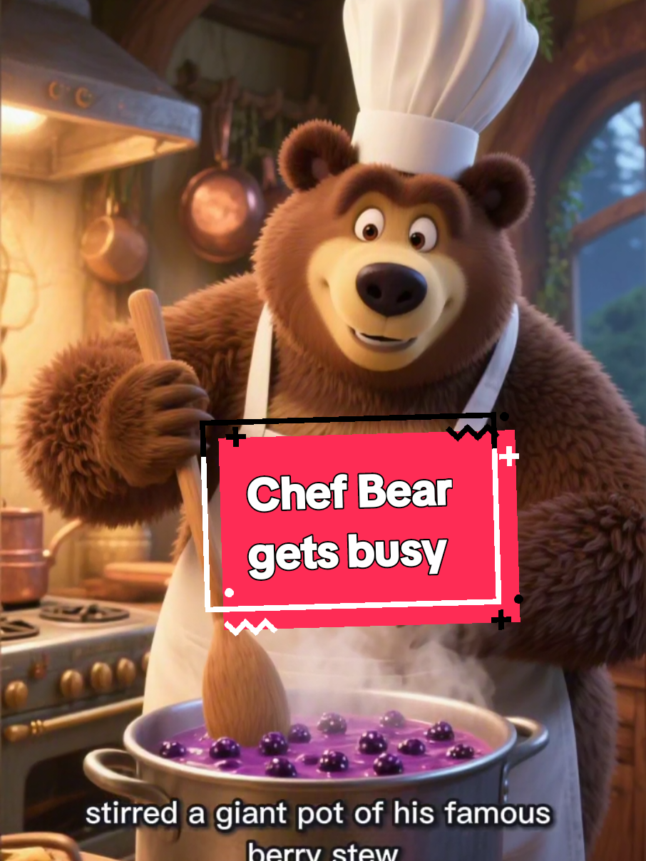 The culinary adventures of Chef Bear continue  #CapCut  #chefbear #capcutaivideomaker @CapCut 