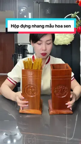 Hộp đựng nhang mẫu hoa sen đục chữ Phúc Lộc Thọ #xh #viral #ongdungnhang #ongdungnhangbanggo #cindythuytichcuc 