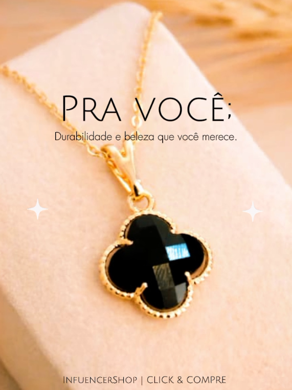 Confira Colar Trevo 5 Folhas Lucky – Banho Dourado 18k ou Prata 950 | Joia Feminina | Presente Ideal com 52% de desconto! Somente R$10,00 - R$12,00. Encontre na Shopee agora! https://s.shopee.com.br/gHdxYXwMC