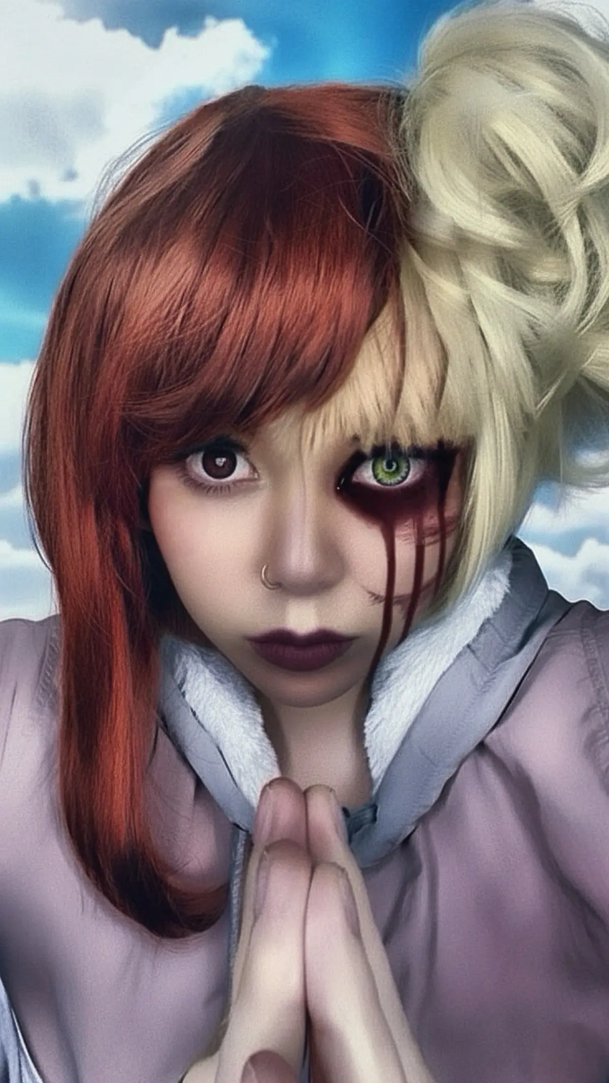 31 days of Halloween 🎃 Day 14  Himiko Togo  •	“Drinking the blood of someone I love gives me their Quirk, too. Oh, I was so, sooo happy when it happened.”   . . #halloween #cosplay #himikotogacosplay #myheroacademia 