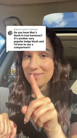 Replying to @sarah ask and you shall receive! #mactrueharmony #soshebeauty #soshebeautybaremuse #beigeblush 