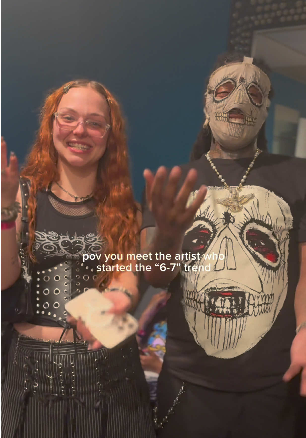 it’s so crazy how I just had a video about the “6-7” trend being used in my classroom go viral, to then being shown on the @TODAY Show & now meeting the artist @Skrilla who created the song used for “6-7” 🤧 full circle moment right there 🥲💓  #67 #skrilla #teacher 