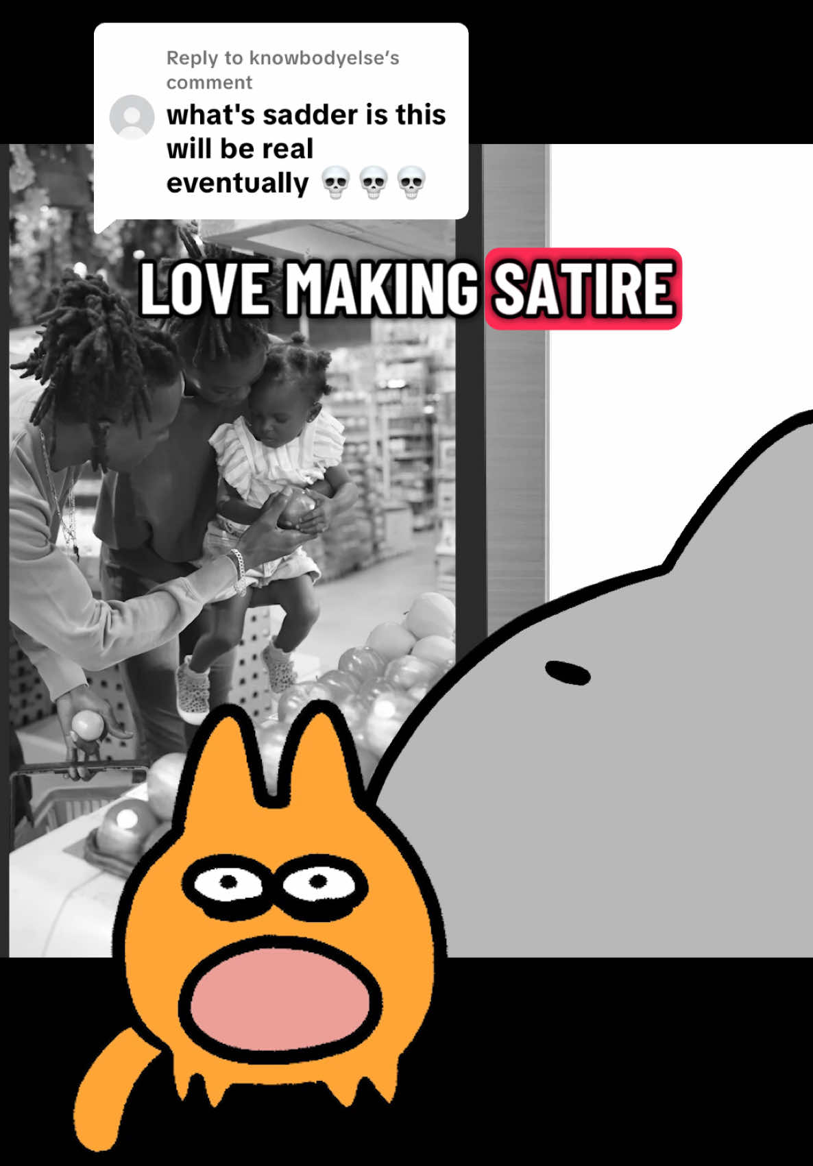 Replying to @knowbodyelse ok WHO showed them the video 😭 #catino #catinoworld #animation #consumerrights 