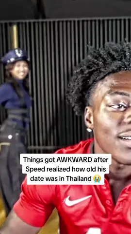 Things got AWKWARD after Speed realized how old his date was in Thailand 😭 #ishowspeed #fyp 