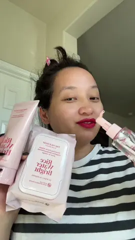 Can’t get enough of these make up removal from The Face Shop #ricewater #faceshop #makeupremoval 