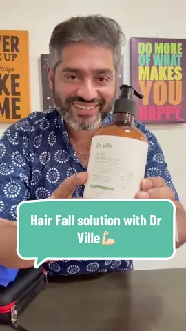 Hair loss problem? Dr Ville has the solution for you👍🏻 #drville #hairfallsolution #trendingproducts #foryou #tamilviral 