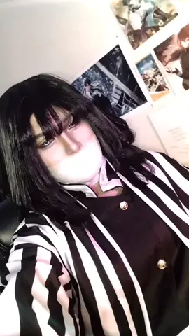 guess who's back - back again! #demonslayer #demonslayercosplay #iguro #iguroobanai #obanai 
