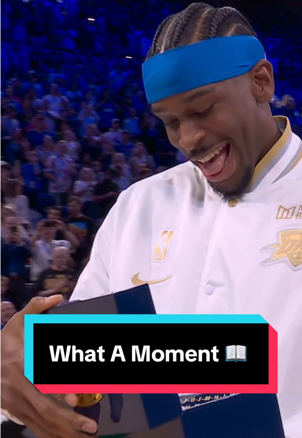 All the feels for SGA getting his ring 👏👏👏 #NBA #basketball #Thunder #SGA #ShaiGilgeousAlexander 