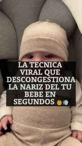 Nadie me dijo que una técnica tan simple podía ayudar tanto 😭💛 Este masaje con suero ayuda a descongestionar la nariz del bebé y aliviarlo al instante 👶💨 Si quieres más trucos que realmente funcionan y te hagan la maternidad más fácil, entra al link del perfil 🌷 #madernidadereal #bebes #tipsdemama #consejosparamamas #mamaprimeriza 