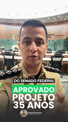 Siga: @profrodolfosouza  A Comissão de Segurança Pública do Senado aprovou o PL 1.469/2020, que fixa em 35 anos a idade máxima para ingresso nas Polícias Militares e Corpos de Bombeiros Militares em todo o Brasil. 👩‍⚕️ Para os cargos da área de saúde, como médico militar, o limite será de 40 anos. 📅 Outro ponto importante: A idade será contada na data do edital do concurso, e não mais na posse — o que evita a eliminação de candidatos por atraso na nomeação. ⚖️ O projeto ainda não virou lei. Com a aprovação na Comissão de Segurança Pública (CSP), ele segue agora para a CCJ, que vai analisar se o texto é constitucional e juridicamente válido. #ConcursoPM #ConcursoBombeiros #PolíciaMilitar #CorpoDeBombeiros #CarreiraPolicial                      