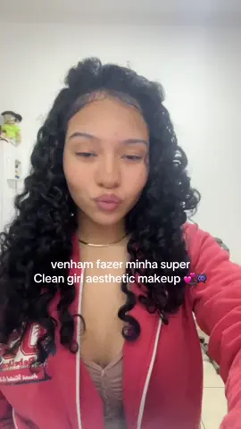 amo minha estética clean girl 😋 #foryou #viral #baddie #latina #makeup 